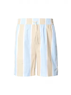 Pantaloni scurți pentru bărbați URBAN CLASSICS TB8430-22411 NISIP UMED/GEL ALBASTRU