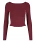 Tricou de damă URBAN CLASSICS TB7721 CIREAȘĂ