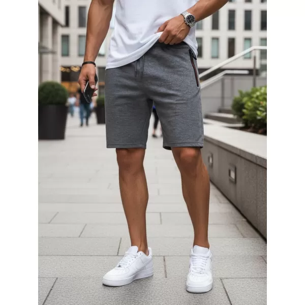  Pantaloni scurți pentru bărbați DSTREET SX2276 GRI ÎNCHIS 