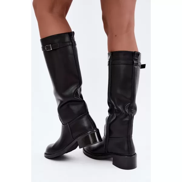  Cizme de dama BOTO C-381 NEGRU 