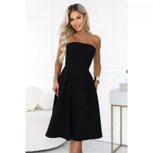  Rochie NUMOCO 641-5 NEGRU 