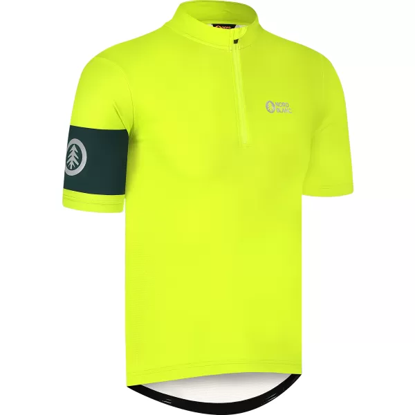  Tricou de ciclism pentru bărbați NORDBLANC CAMEL NBSMF8079 VERDE 