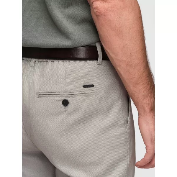 Pantaloni pentru bărbați OMBRE P1525 GRI ȘI BEJ 