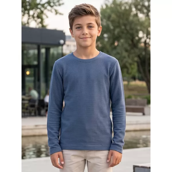  Tricou cu pete pentru copii ALPINE PRO NOMARO ALBASTRU ASHLEY 