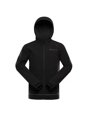 Jachetă de exterior pentru bărbați ALPINE PRO MOREN NEGRU