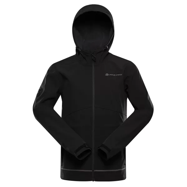  Jachetă de exterior pentru bărbați ALPINE PRO MOREN NEGRU 