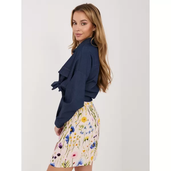  Pantaloni scurți de damă SUBLEVEL D73771M62489KD ROZ APRINS 