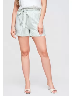 Pantaloni scurți de damă OMBRE OW-ST-E0005 VERDE DESCHIS