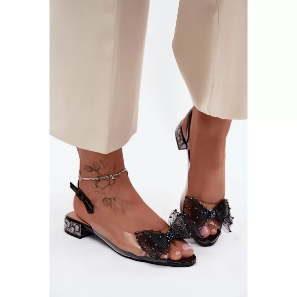  Sandale de dama D&A MR61-9001 NEGRU 