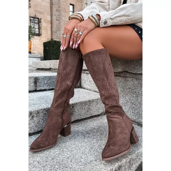  Cizme de dama S.BARSKI HY62-8122 MARO 