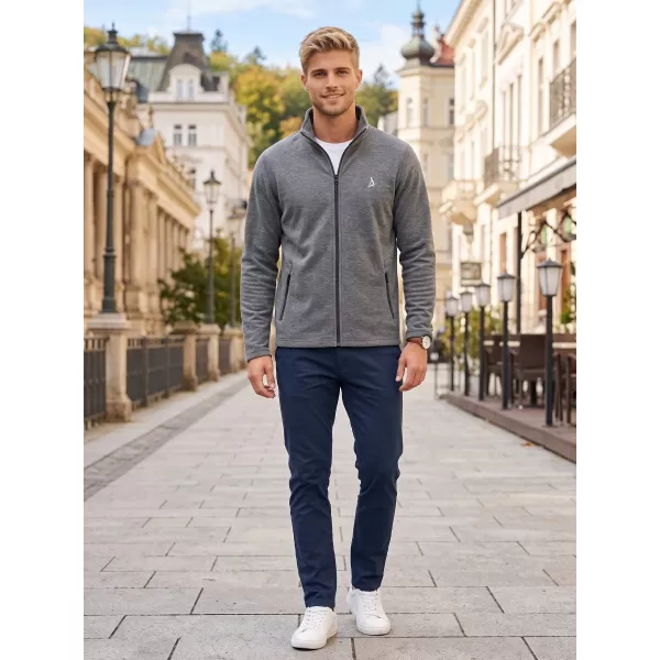  Hanorac pentru bărbați din fleece ALTISPORT ALM002852 EVIDENȚIERE NEAGRĂ 