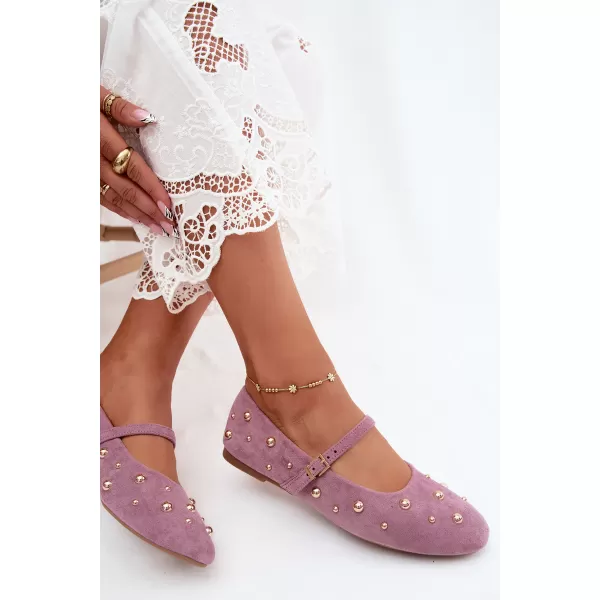  Balerini de dama BOTO 4765 VIOLET 