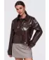 Geaca de dama OMBRE OW-JAFL-0145 MARO