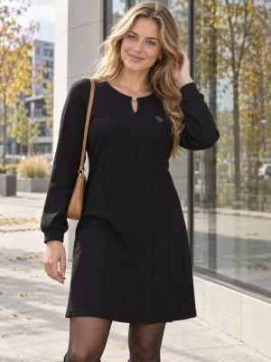 Rochie hanorac de dama ALTISPORT ILARIA NEGRU