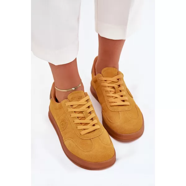  Adidași de damă BIG STAR SHOES RR274846 GALBEN/AURIU 