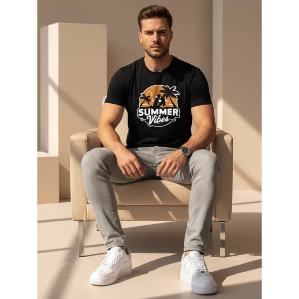  Tricou pentru bărbați DSTREET NX044R NEGRU 