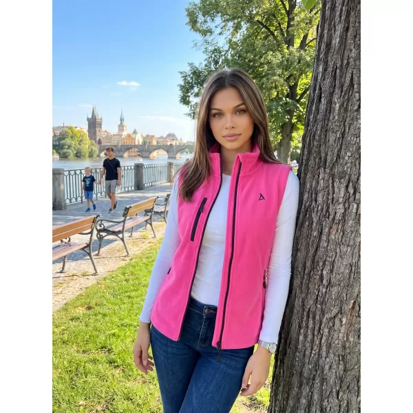  Vesta de dama fleece ALTISPORT ALW002525 MAGENTA 