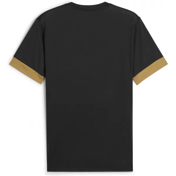  Cămașă sport pentru bărbați PUMA TEAMGOAL MATCHDAY JERSEY 70574728 PUMA NEGRU/PUMA AURIU/AURIU MAT 