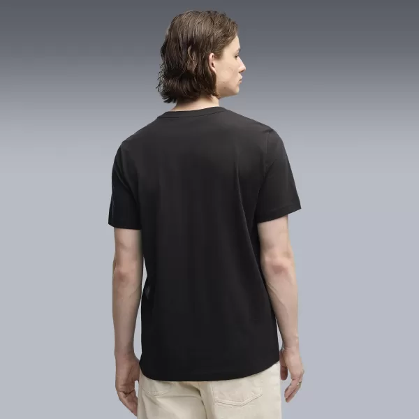  Tricou pentru bărbați PUMA GRAPHICS TEE 69435501 PUMA NEGRU 