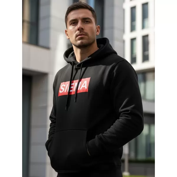  Hanorac pentru bărbați DSTREET NX0031B-BK NEGRU 