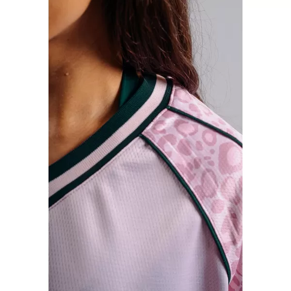  Tricou supradimensionat 97 NEBBIA PRIMAL 862 LEOPARD ROZ 