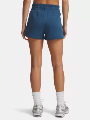 Pantaloni scurți de damă UNDER ARMOUR ICON FLC NOV SHORT 6010982-498 ALBASTRU