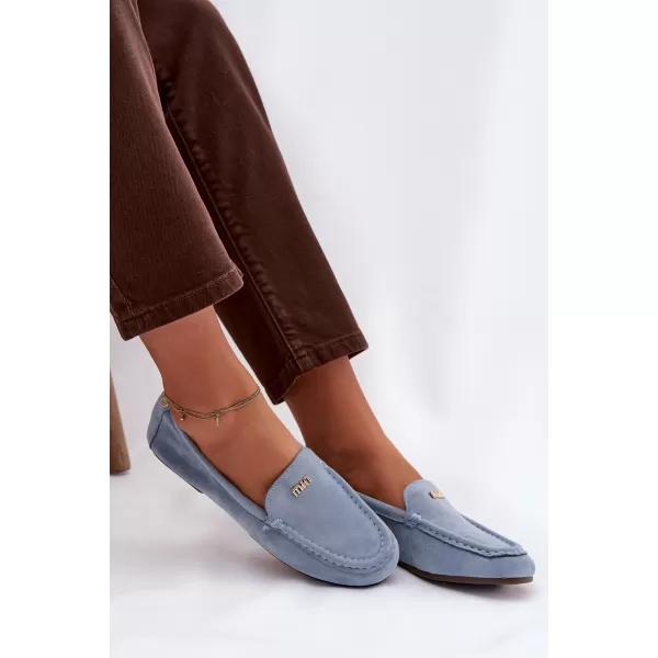  Mocasini de dama BOTO QQ-273 ALBASTRU 