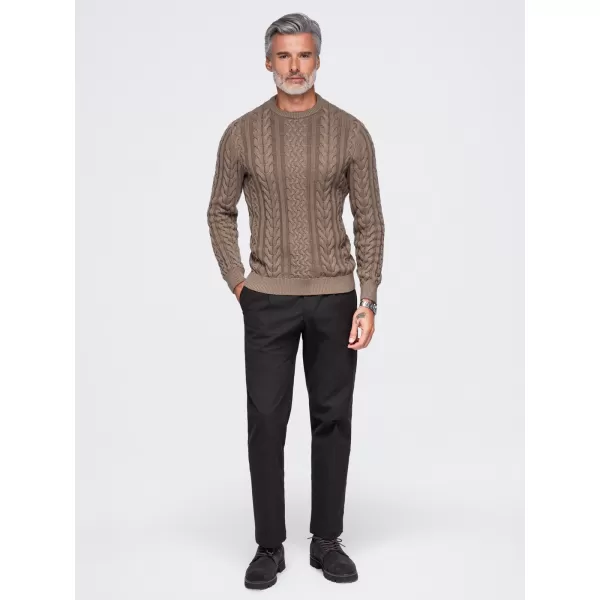  Pulover pentru bărbați OMBRE OM-SWSW-0191 MARO 
