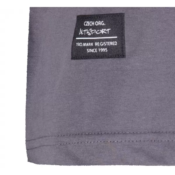  Tricou pentru bărbați ALTISPORT NP/ALMST20001 GRI ARDEZIE 