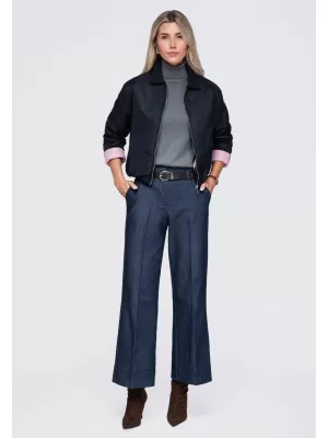 Geaca de dama OMBRE OW-JT-E0003 ALBASTRU MARIN