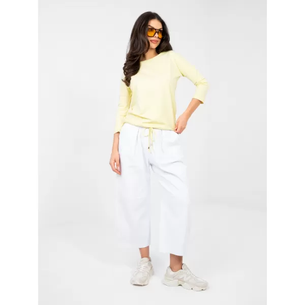  Tricou de damă BASIC FEEL GOOD RV-BZ-4691.10X GALBEN STRĂLUCITOR 