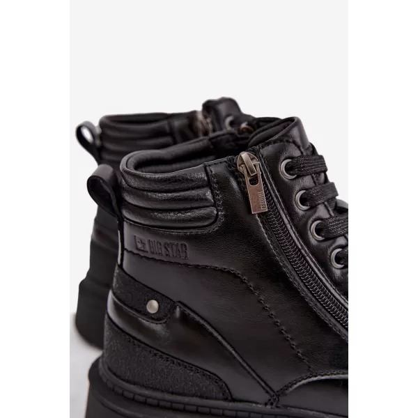  Botine pentru bărbați BIG STAR SHOES UU174242 NEGRU 
