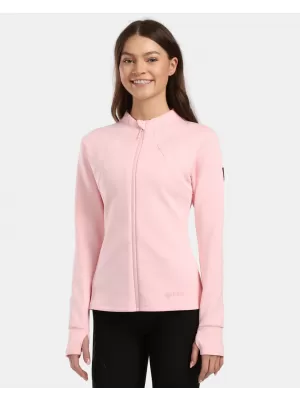 Hanorac de damă din fleece KILPI LAJEN-W 1L0205KI ROZ DESCHIS