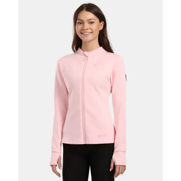  Hanorac de damă din fleece KILPI LAJEN-W 1L0205KI ROZ DESCHIS 