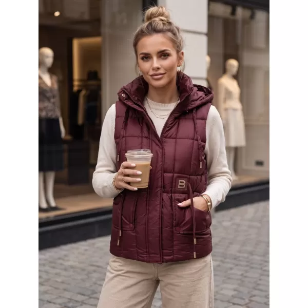  Vesta de dama DSTREET TY5974 BURGUNDIA 