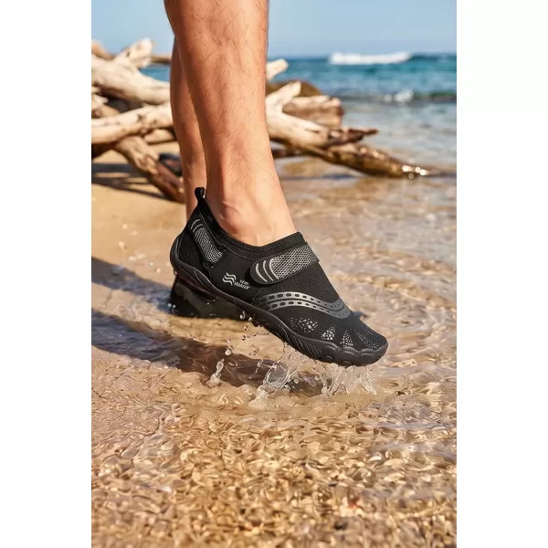  Pantofi de apă pentru bărbați BOTO PRO-26-48-118M NEGRU 