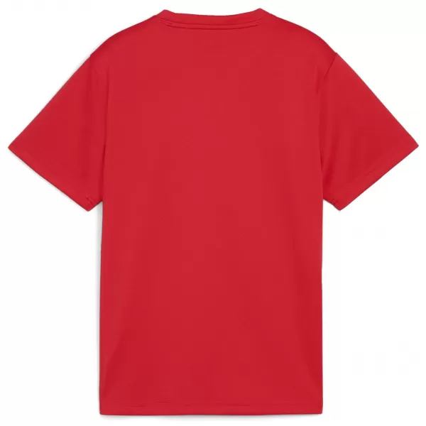  Tricou pentru copii PUMA TEAMGOAL JERSEY JR 658637-01 PUMA RED/PUMA WHITE/FAST RED 