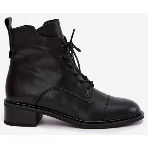  Botine de dama BOTO 25BT24-9234 NEGRU 