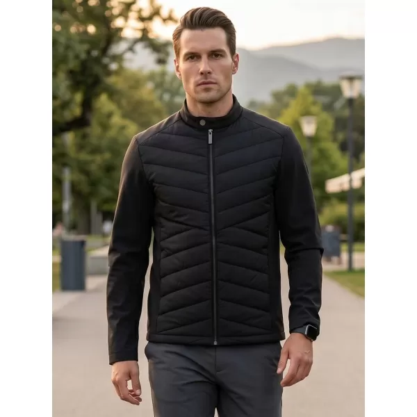  Jachetă hibridă pentru bărbați MALFINI PREMIUM CROSS 555 NEGRU 