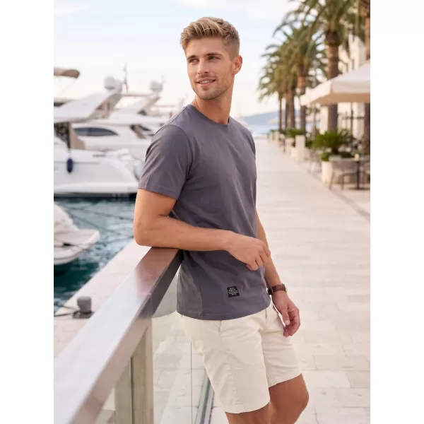  Tricou pentru bărbați ALTISPORT NP/ALMST20001 GRI ARDEZIE 