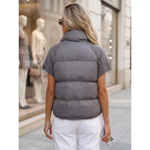  Geaca de dama DSTREET TY5926 GRI ÎNCHIS 