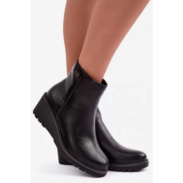  Botine de dama BOTO RMR2510-2 NEGRU 