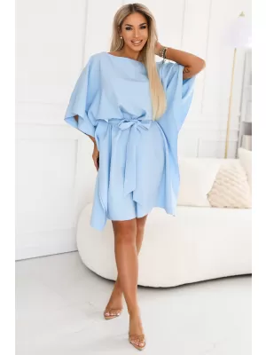 Rochie NUMOCO 287-43 ALBASTRU DESCHIS