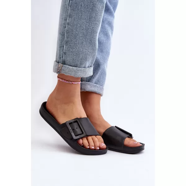  Papuci de damă BIG STAR SHOES FF274A389 NEGRU 