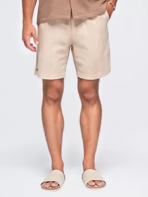 Pantaloni scurți pentru bărbați OMBRE OM-SRCS-0209 MARO DESCHIS