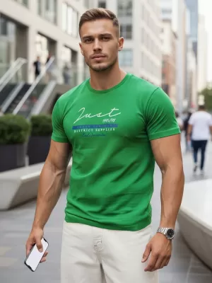 Tricou pentru bărbați DSTREET RX5426 VERDE