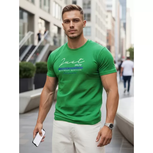  Tricou pentru bărbați DSTREET RX5426 VERDE 