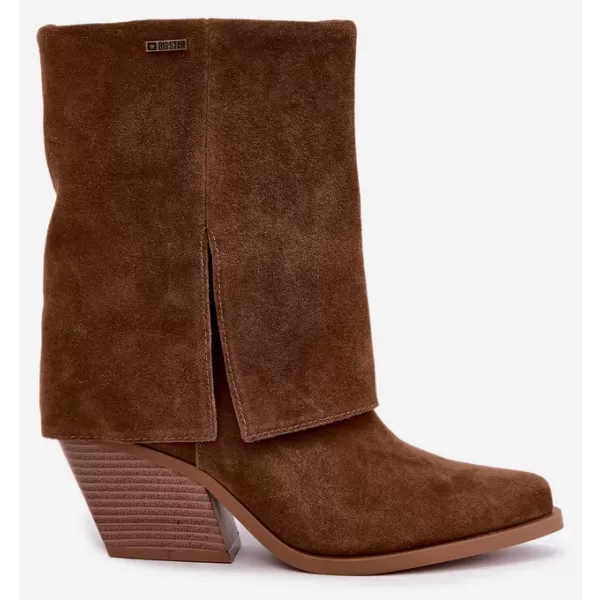  Pantofi de dama BIG STAR SHOES UU274114 UMBRE MARO/BEJ 
