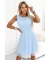 Rochie NUMOCO 676-1 ALBASTRU DESCHIS