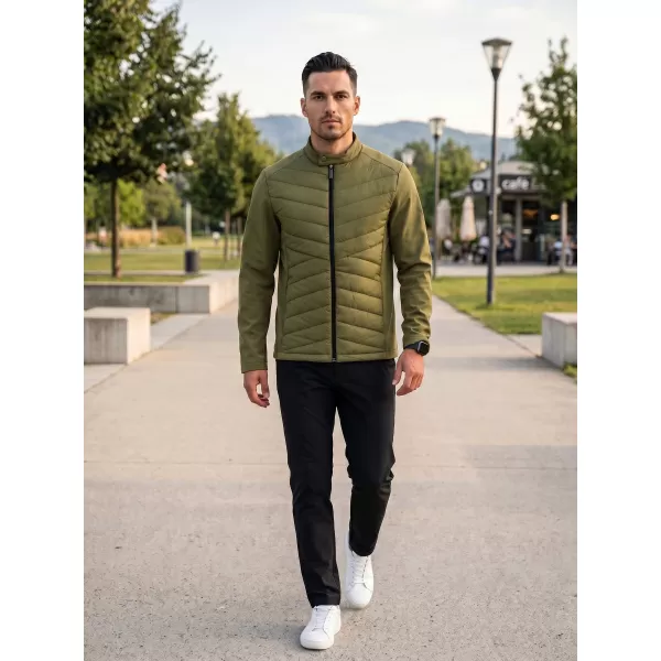 Jachetă hibridă pentru bărbați MALFINI PREMIUM CROSS 555 VERDE AVOCADO 